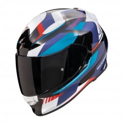 Scorpion EXO 491 Abilis Kapalı Motosiklet Kaskı Siyah / Mavi / Kırmızı